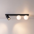 Brilagi - Spotlamp SELE BALL 1xGU10/30W/230V + 2xG9/10W zwart