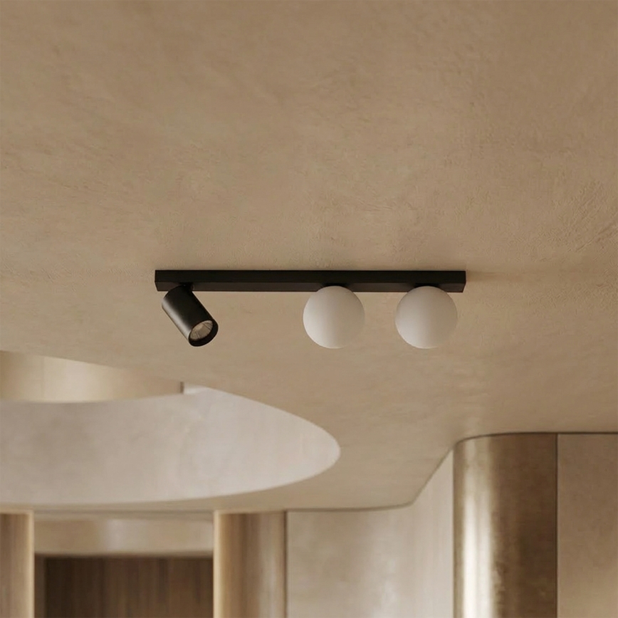 Brilagi - Spotlamp SELE BALL 1xGU10/30W/230V + 2xG9/10W zwart