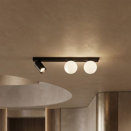 Brilagi - Spotlamp SELE BALL 1xGU10/30W/230V + 2xG9/10W zwart