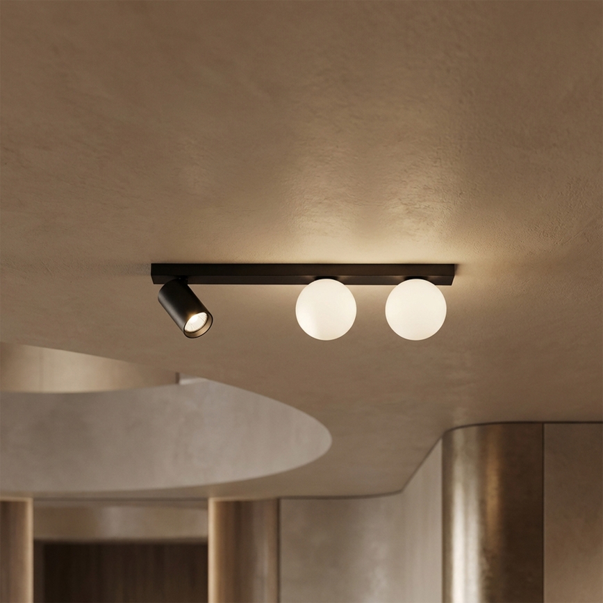 Brilagi - Spotlamp SELE BALL 1xGU10/30W/230V + 2xG9/10W zwart