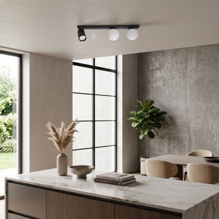 Brilagi - Spotlamp SELE BALL 1xGU10/30W/230V + 2xG9/10W zwart