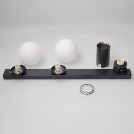Brilagi - Spotlamp SELE BALL 1xGU10/30W/230V + 2xG9/10W zwart