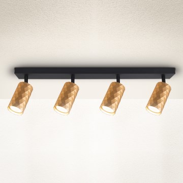 Brilagi - spotlamp SELE DIAMANT 4xGU10/30W/230V goud