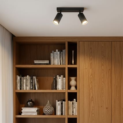 Brilagi - Spotlamp SELE MODERN 2xGU10/30W/230V zwart