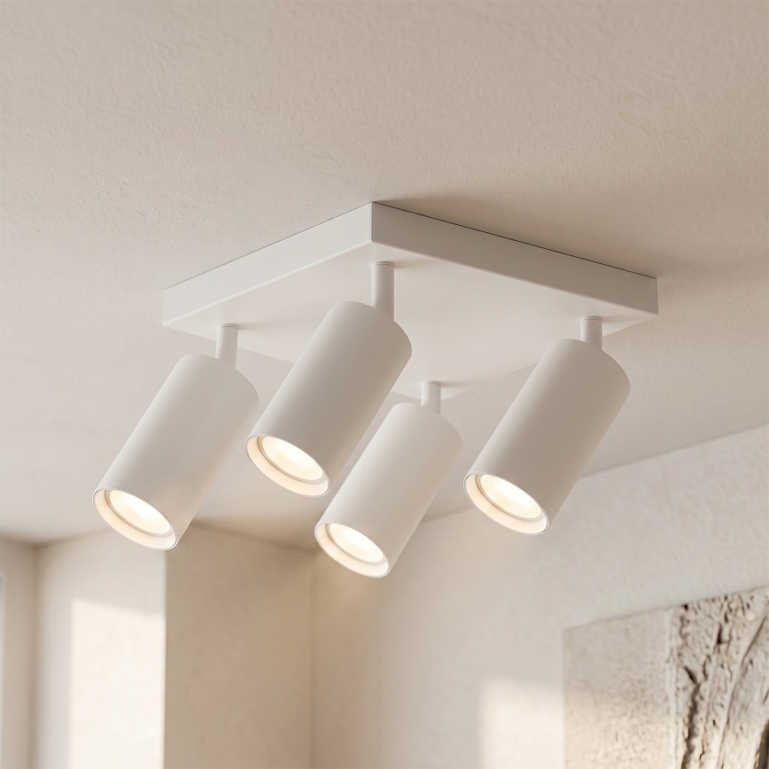 Brilagi - Spotlamp SELE SQUARE 4xGU10/30W/230V wit
