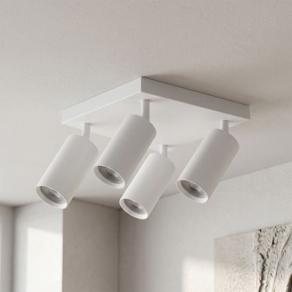 Brilagi - Spotlamp SELE SQUARE 4xGU10/30W/230V wit