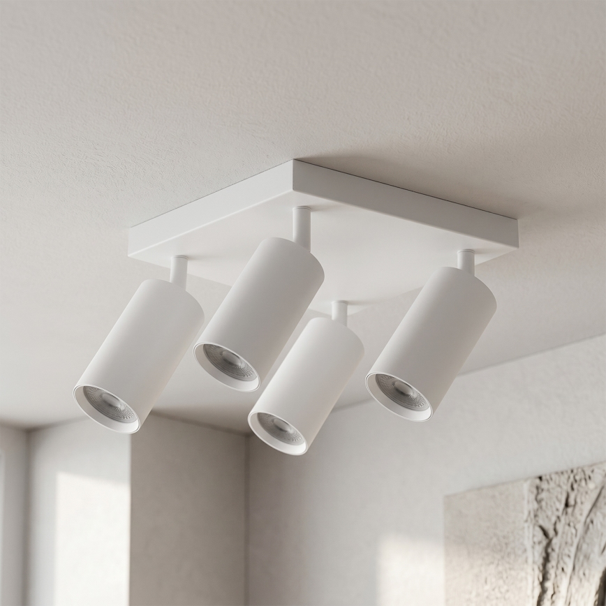 Brilagi - Spotlamp SELE SQUARE 4xGU10/30W/230V wit