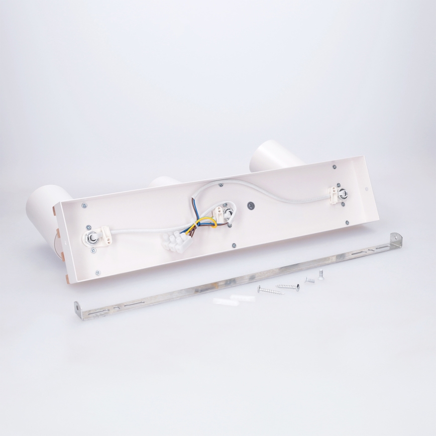 Brilagi - Spotlamp SELE WOOD ACOUSTIC 3xGU10/30W/230V wit/hout