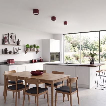 BRILAGI - Spotlamp SMOOTH 1xGX53/15W/230V 60x82 mm bordeaux