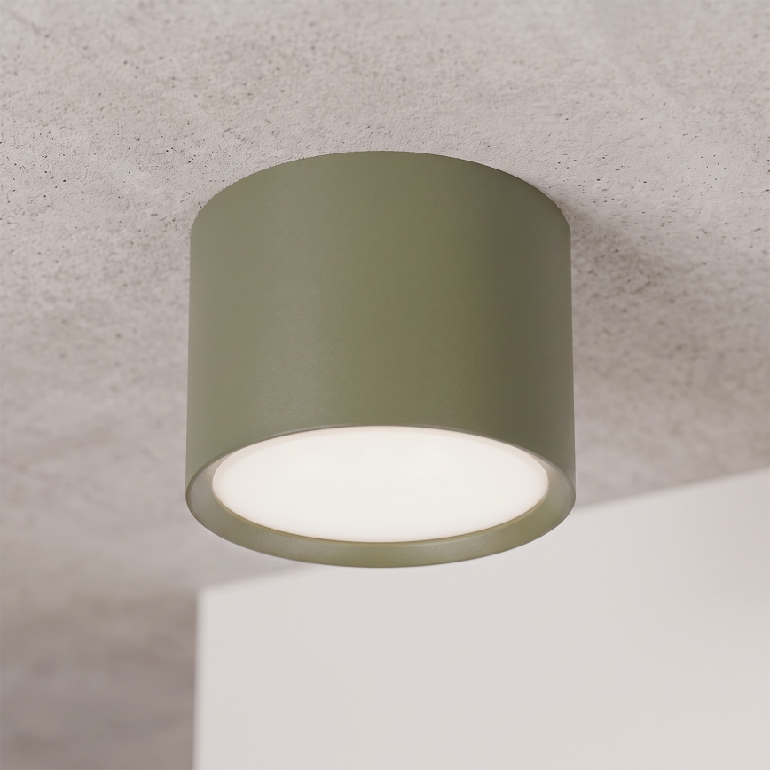 BRILAGI - Spotlamp SMOOTH 1xGX53/15W/230V 60x82 mm donkergroen