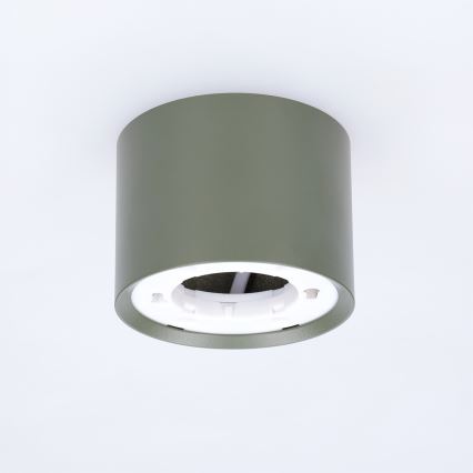 BRILAGI - Spotlamp SMOOTH 1xGX53/15W/230V 60x82 mm donkergroen