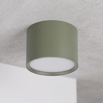 BRILAGI - Spotlamp SMOOTH 1xGX53/15W/230V 60x82 mm donkergroen