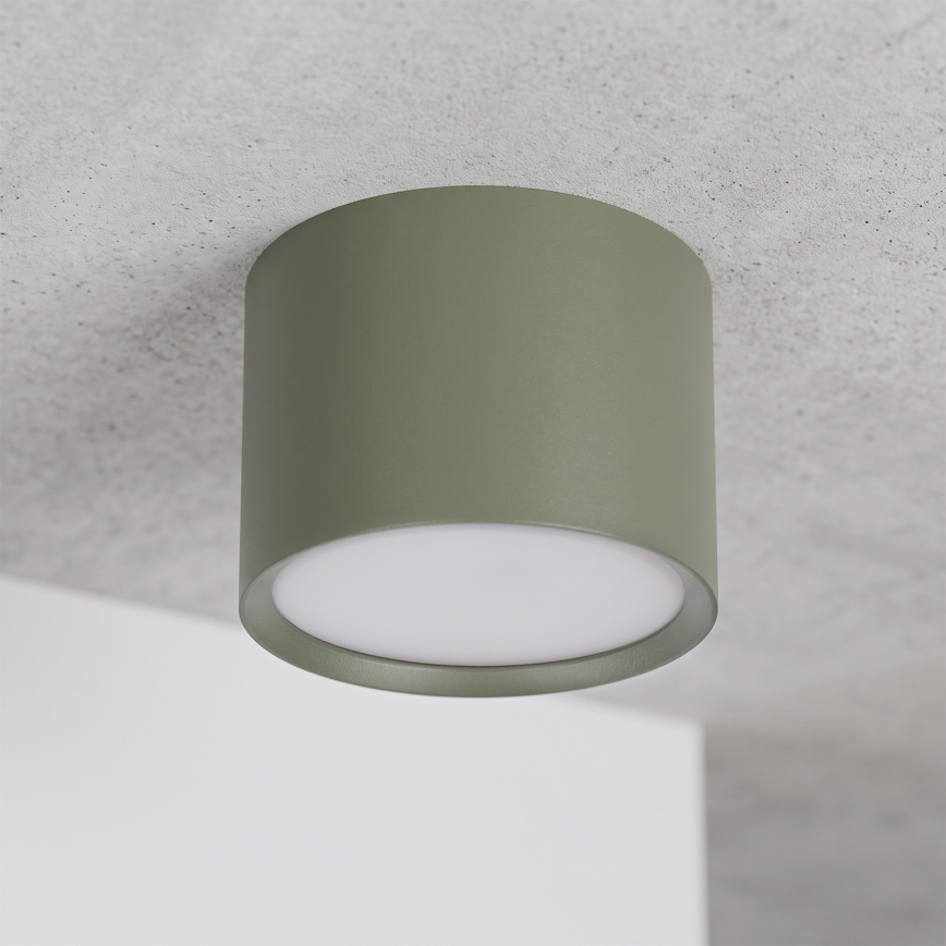 BRILAGI - Spotlamp SMOOTH 1xGX53/15W/230V 60x82 mm donkergroen