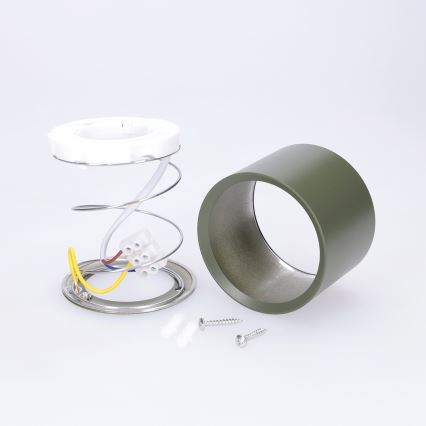 BRILAGI - Spotlamp SMOOTH 1xGX53/15W/230V 60x82 mm donkergroen
