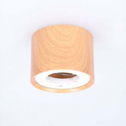 BRILAGI - Spotlamp SMOOTH 1xGX53/15W/230V 60x82 mm eiken decor
