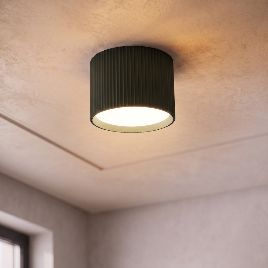 BRILAGI - Spotlamp STRIPY 1xGX53/15W/230V 60x82 mm donkergroen