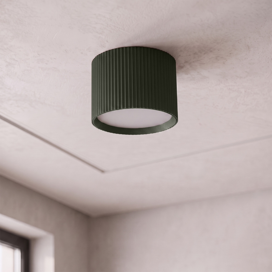 BRILAGI - Spotlamp STRIPY 1xGX53/15W/230V 60x82 mm donkergroen