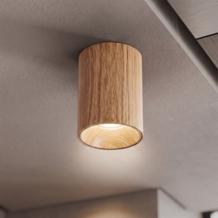 BRILAGI - Spotlamp TRINE 1xGU10/30W/230V eiken decor