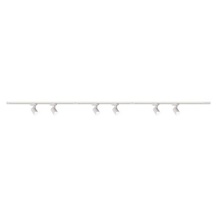 Brilagi - Spots voor railsysteem HUSKY 6xGU10/10W/230V wit