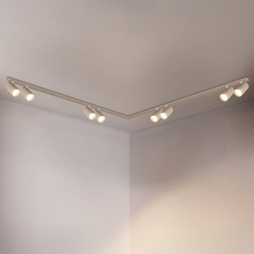Brilagi - Spotsarmatuur SELE LONG 8xGU10/30W/230V beige