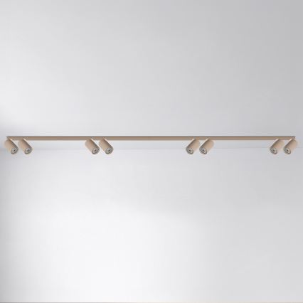Brilagi - Spotsarmatuur SELE LONG 8xGU10/30W/230V beige