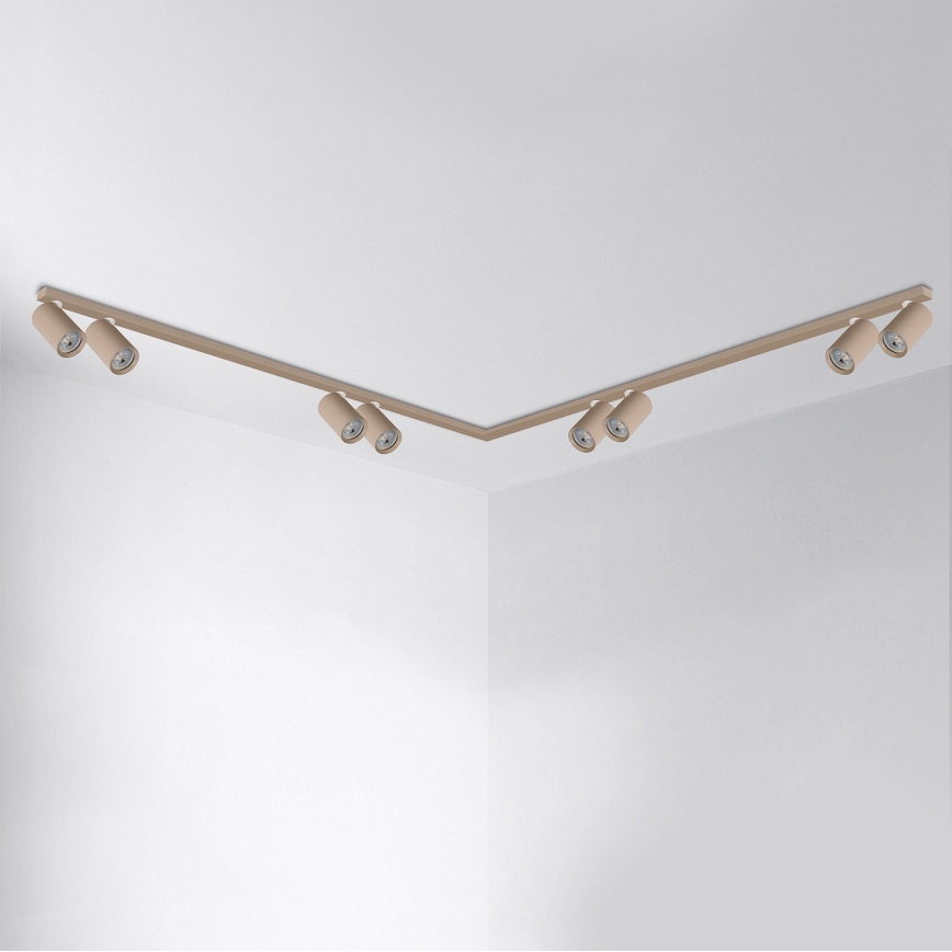 Brilagi - Spotsarmatuur SELE LONG 8xGU10/30W/230V beige