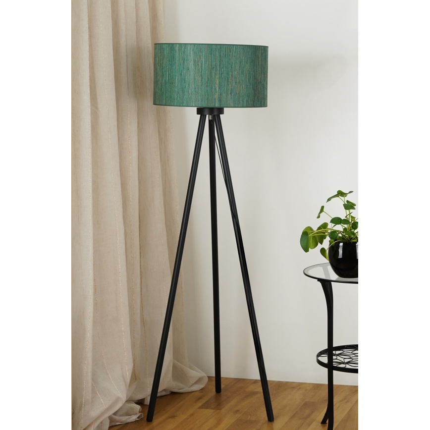 Brilagi - Staande Lamp BOSTON ROLLER 1xE27/15W/230V stro groen/goud
