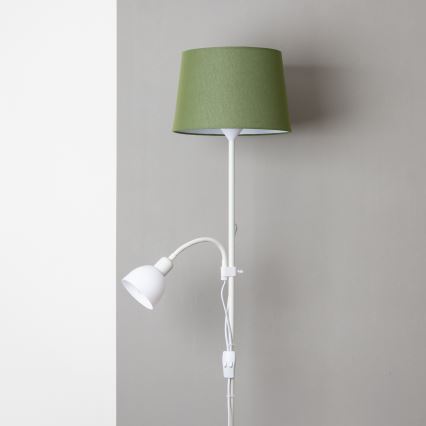 Brilagi - Staande lamp CERIA 1xE27/100W/230V + 1xE14/25W wit/groen