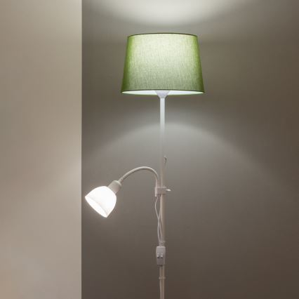 Brilagi - Staande lamp CERIA 1xE27/100W/230V + 1xE14/25W wit/groen