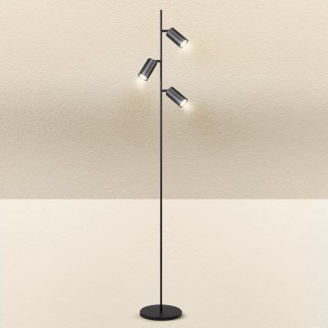 Brilagi - Staande Lamp SELE 3xGU10/30W/230V zwart