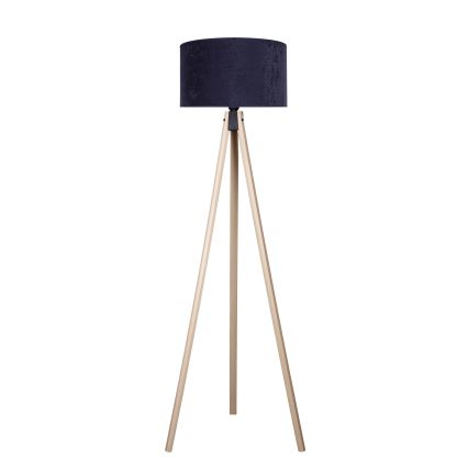 Brilagi - Staande lamp VELVET 1xE27/60W/230V beige/blauw