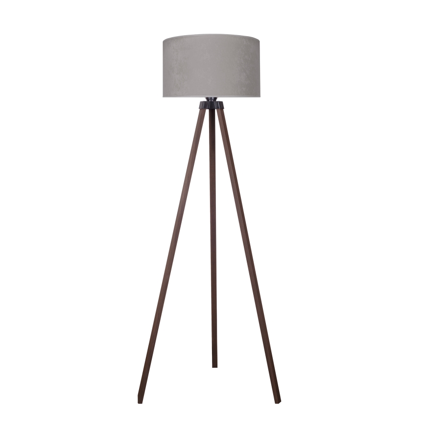 Brilagi - Staande lamp VELVET 1xE27/60W/230V bruin/grijs