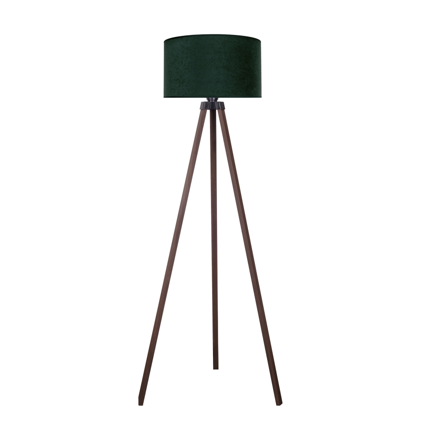 Brilagi - Staande lamp VELVET 1xE27/60W/230V bruin/groen