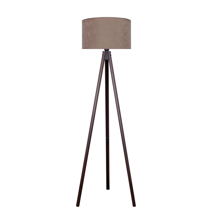 Brilagi - Staande Lamp VELVET 1xE27/60W/230V wengé/beige