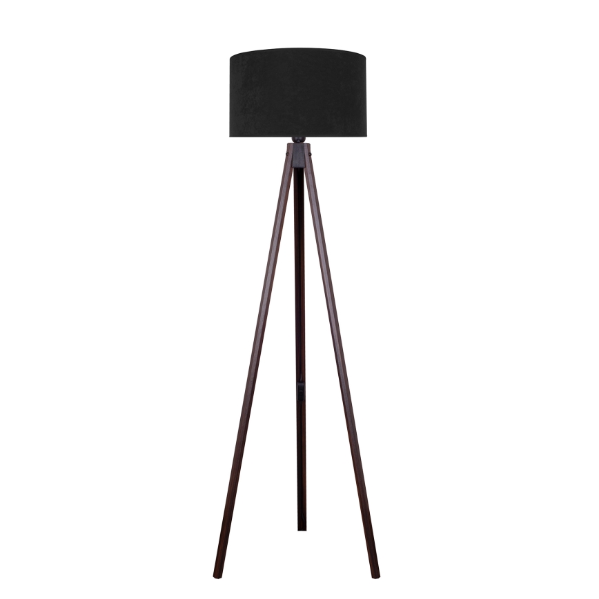 Brilagi - Staande Lamp VELVET 1xE27/60W/230V wengé/zwart