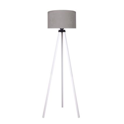 Brilagi - Staande lamp VELVET 1xE27/60W/230V wit/grijs