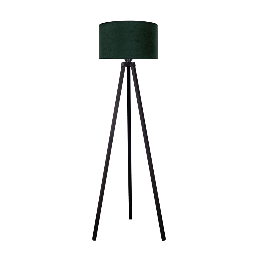 Brilagi - Staande lamp VELVET 1xE27/60W/230V zwart/groen