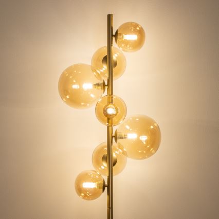 BRILAGI - Staande LED Lamp MILLA 7xG9/3W/230V goud