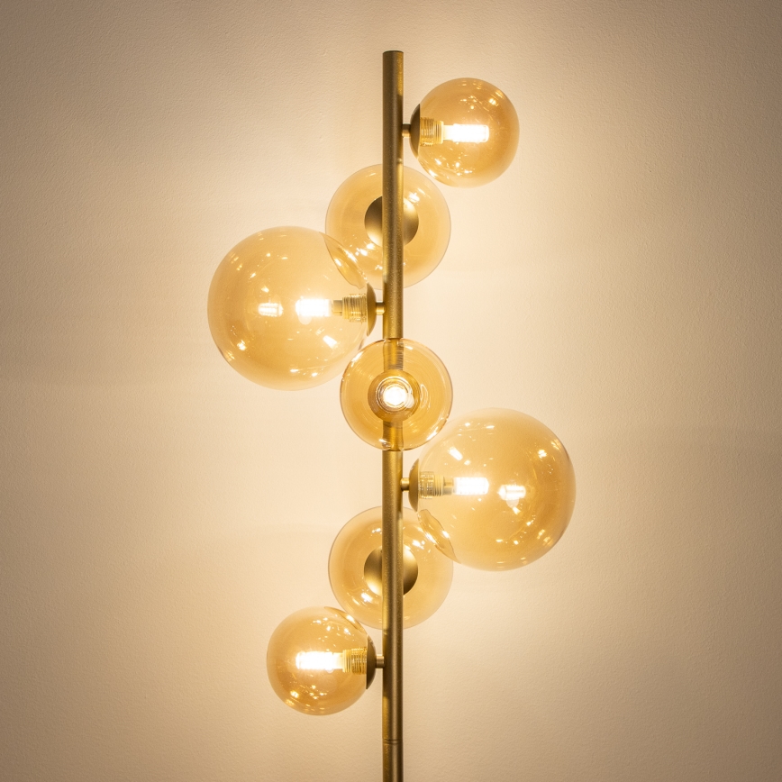 BRILAGI - Staande LED Lamp MILLA 7xG9/3W/230V goud