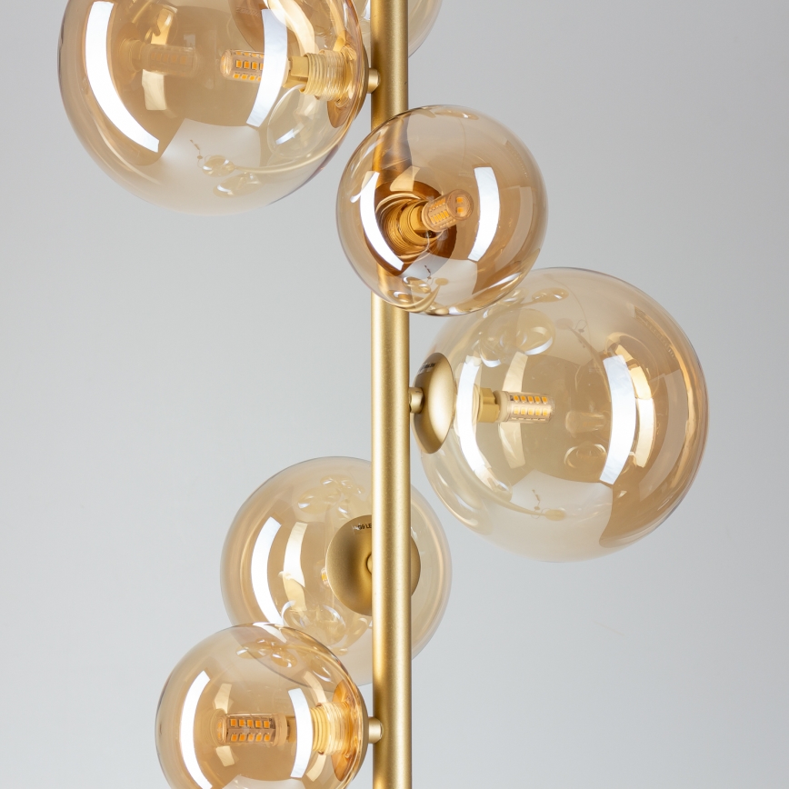 BRILAGI - Staande LED Lamp MILLA 7xG9/3W/230V goud
