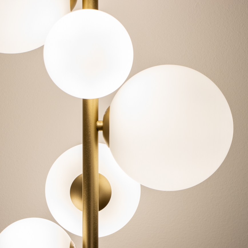 Brilagi - Staande LED Lamp MILLA 7xG9/3W/230V goud/wit