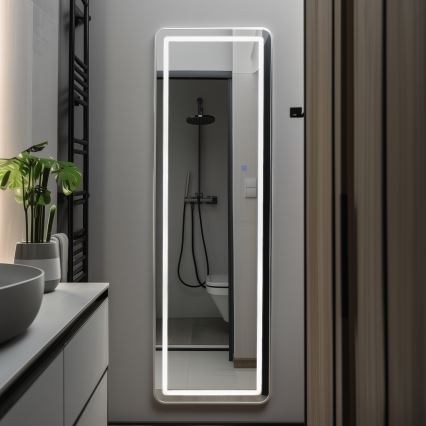 Brilagi - Staande spiegel BELLEZA LED/42W/230V 160x50 cm IP44 CRI 90 dimbaar + CCT