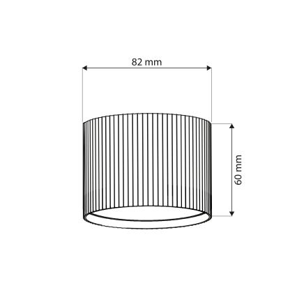 Brilagi - LED RGB+CCT Dimbare spotlamp STRIPY 1xGX53/14W/230V 2700-6500K Wi-Fi Tuya beige