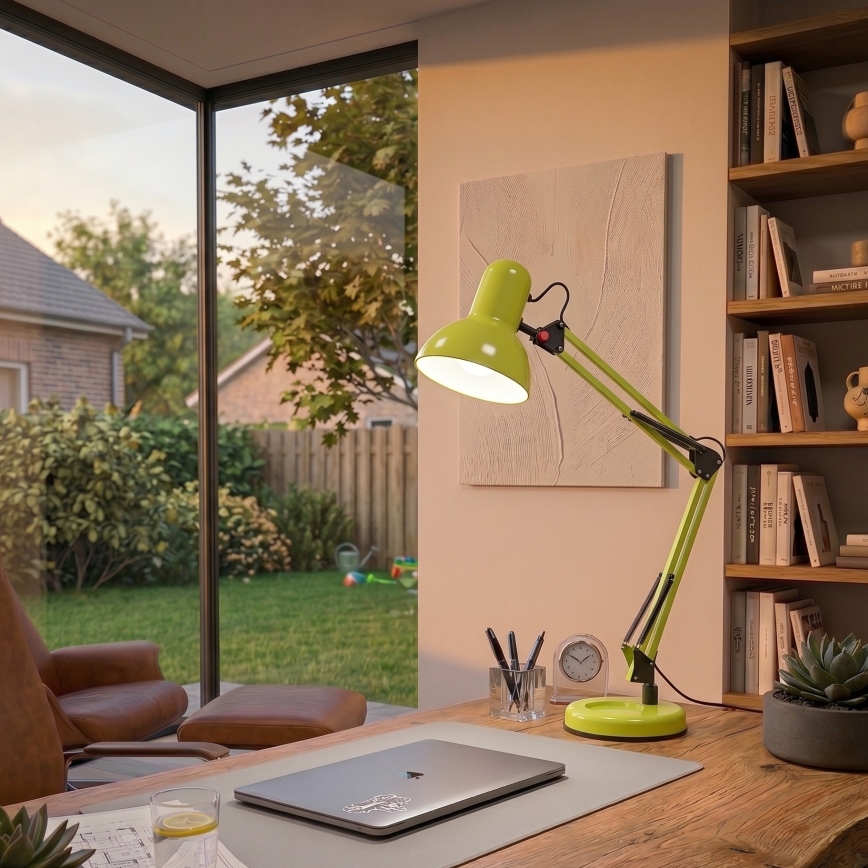 Brilagi - Tafel Lamp ROMERO 1xE27/60W/230V groen