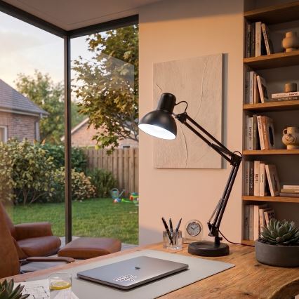 Brilagi - Tafel Lamp ROMERO 1xE27/60W/230V zwart