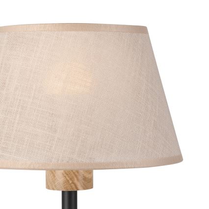 Brilagi - Tafellamp ANTHONY 1xE27/60W/230V eiken/beige