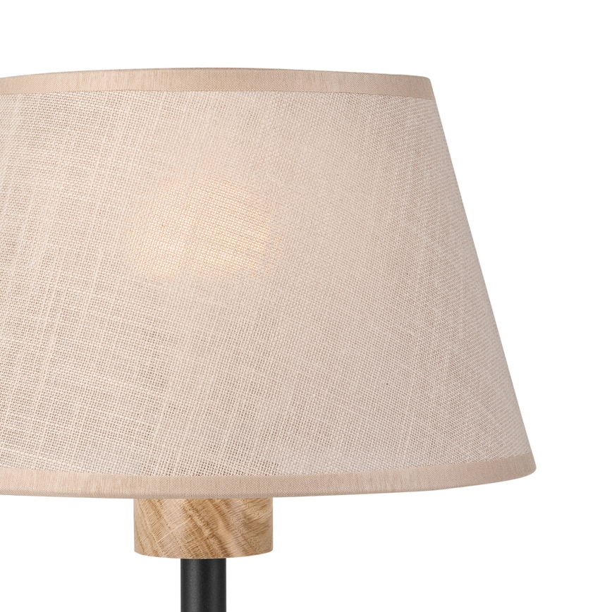 Brilagi - Tafellamp ANTHONY 1xE27/60W/230V eiken/beige