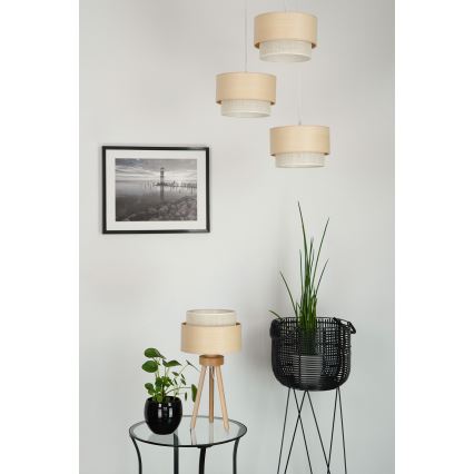 Brilagi - Tafellamp ARIZONA BOHO 1xE27/15W/230V beige