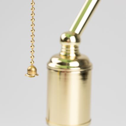 Brilagi - Tafellamp BANK OFFICE 1xE27/60W/230V goud/groen