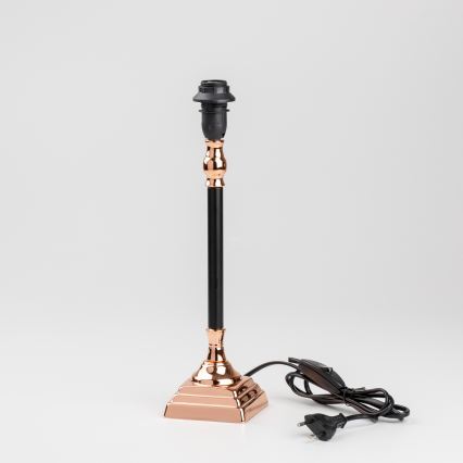 BRILAGI - Tafellamp CERIA 1xE14/40W/230V Ø 20,5 cm zwart/koper/grijs